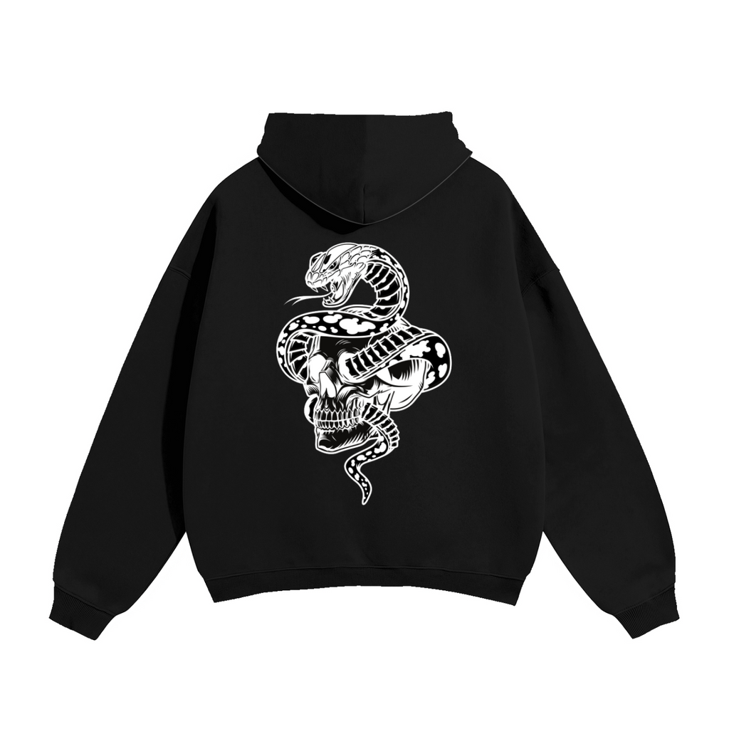 Classic Logo Oversized Fleece Hoodie