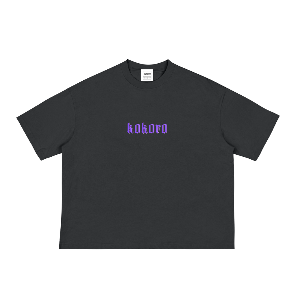 Neon Shadow Vintage Wash Boxy T-Shirt