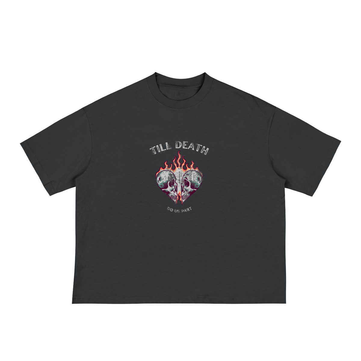 Till Death Do Us Part Vintage Wash Boxy T-Shirt