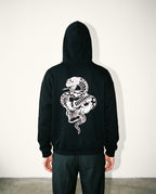 Classic Logo Oversized Fleece Hoodie