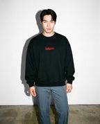 Red Label Fleeced Crewneck Sweatshirt