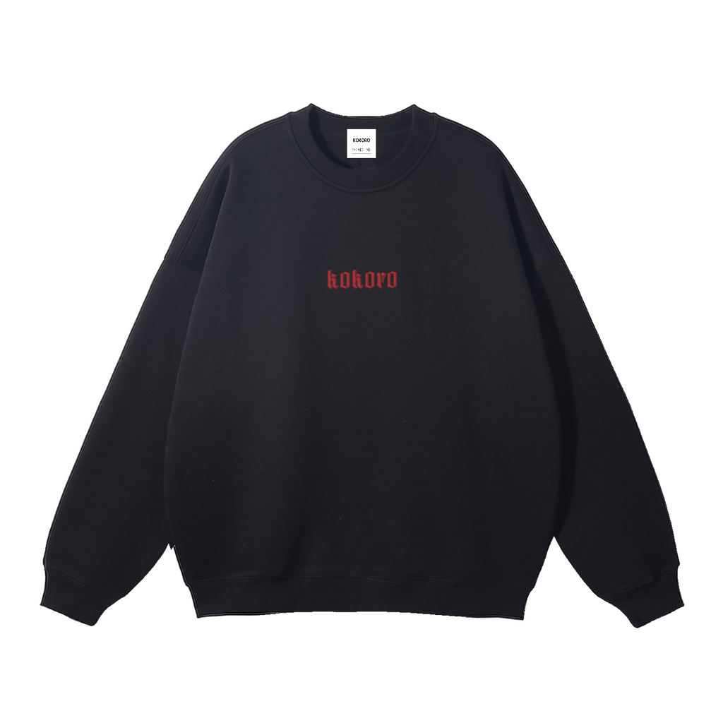 Red Label Fleeced Crewneck Sweatshirt