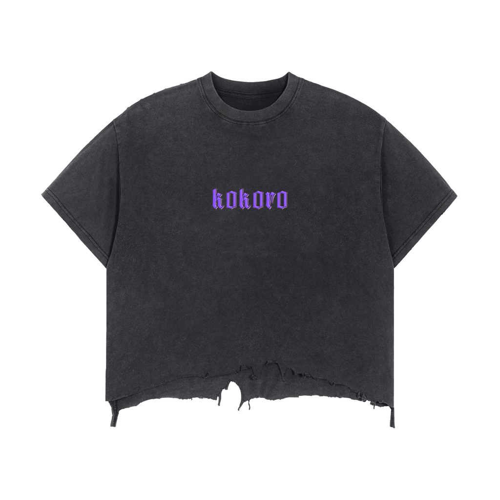 Neon Shadow Vintage Wash Boxy T-Shirt