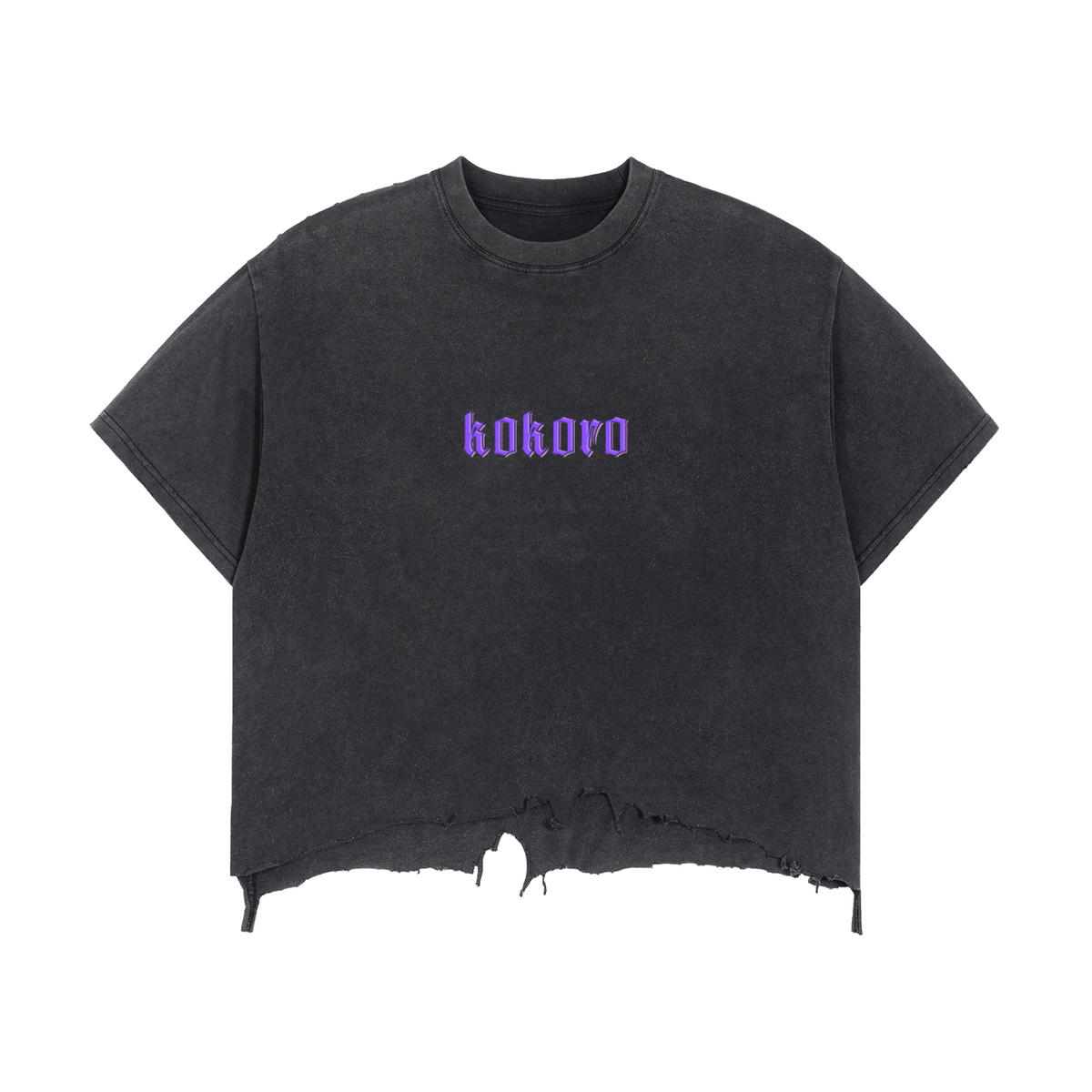 Neon Shadow Vintage Wash Boxy T-Shirt