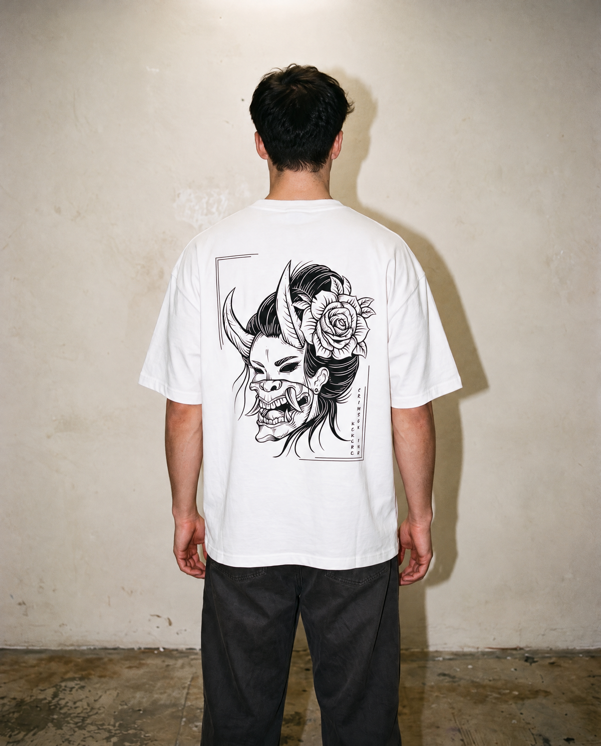 Hannya Rose Mask