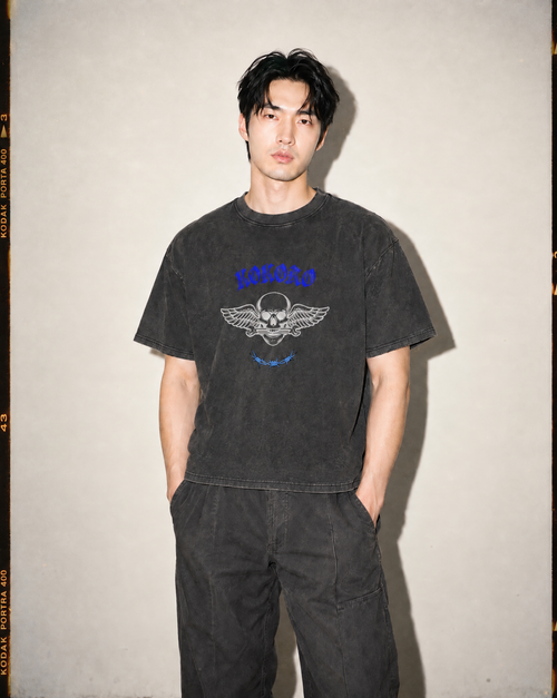 Blue Blood Vintage Wash Boxy T-Shirt