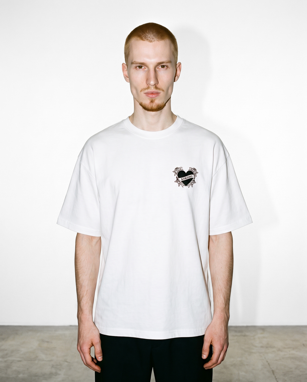 Heart Logo Unisex Oversized Tee