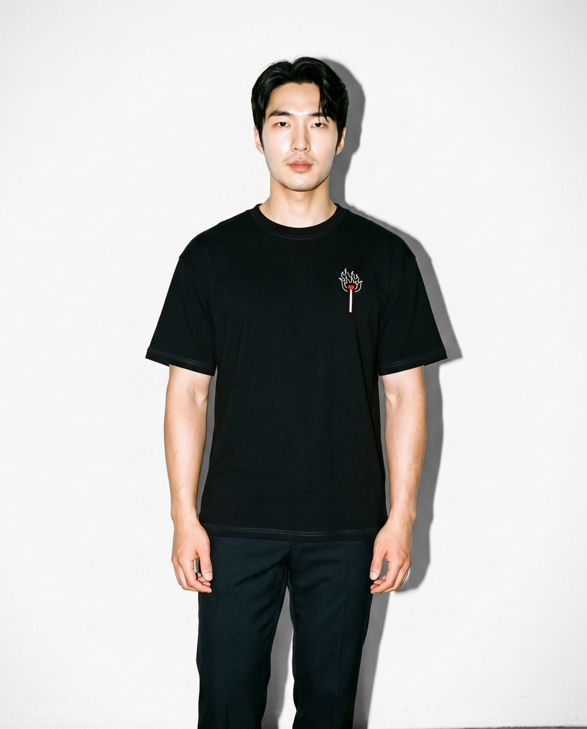 Love Match Back Logo Unisex Oversized Tee