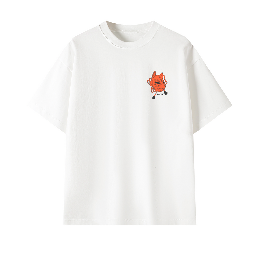 Kitsune Unisex Oversized Tee