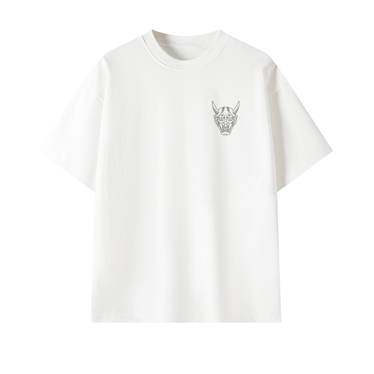 Oni Mask Unisex Oversized Tee
