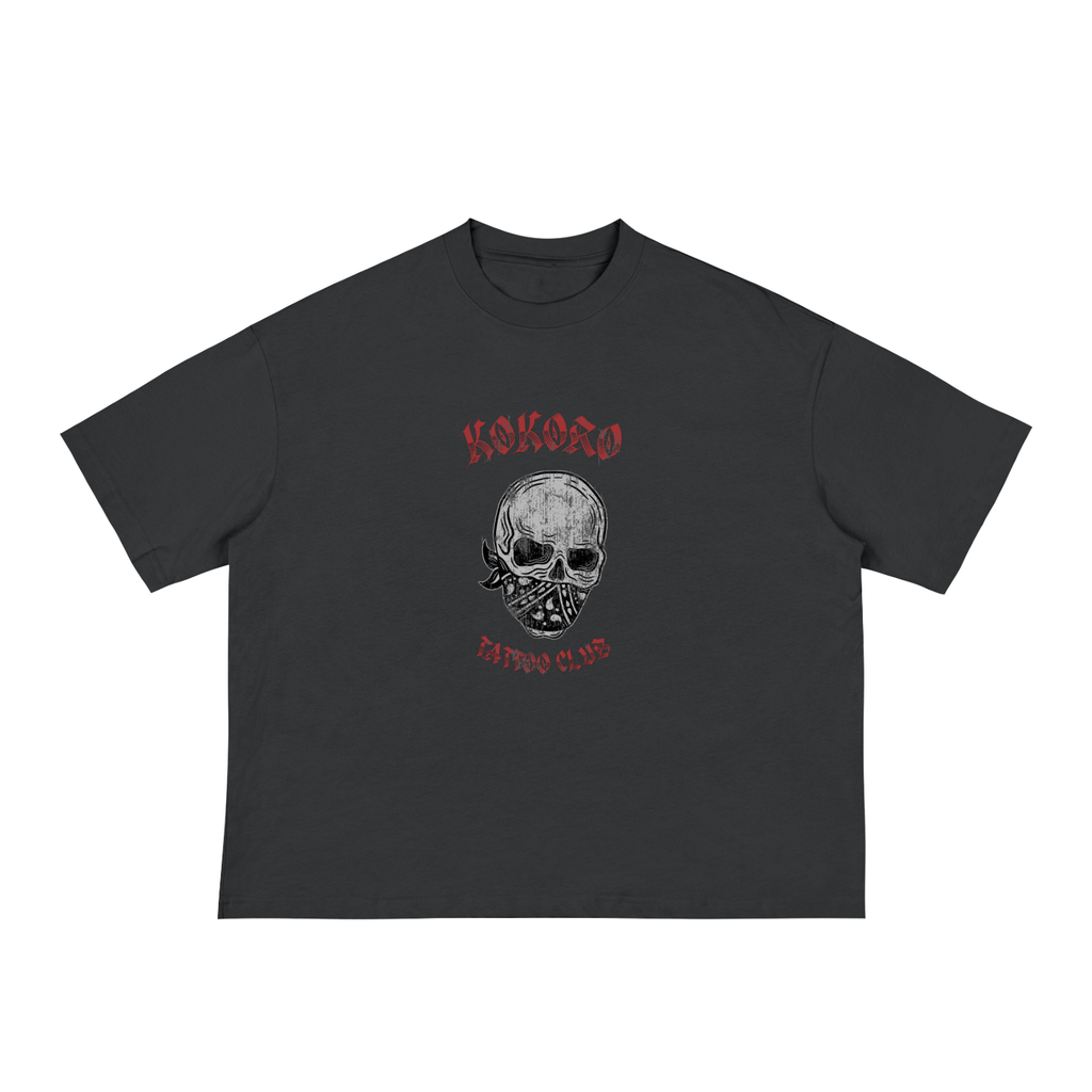 Kokoro Tattoo Club Vintage Wash Boxy T-Shirt