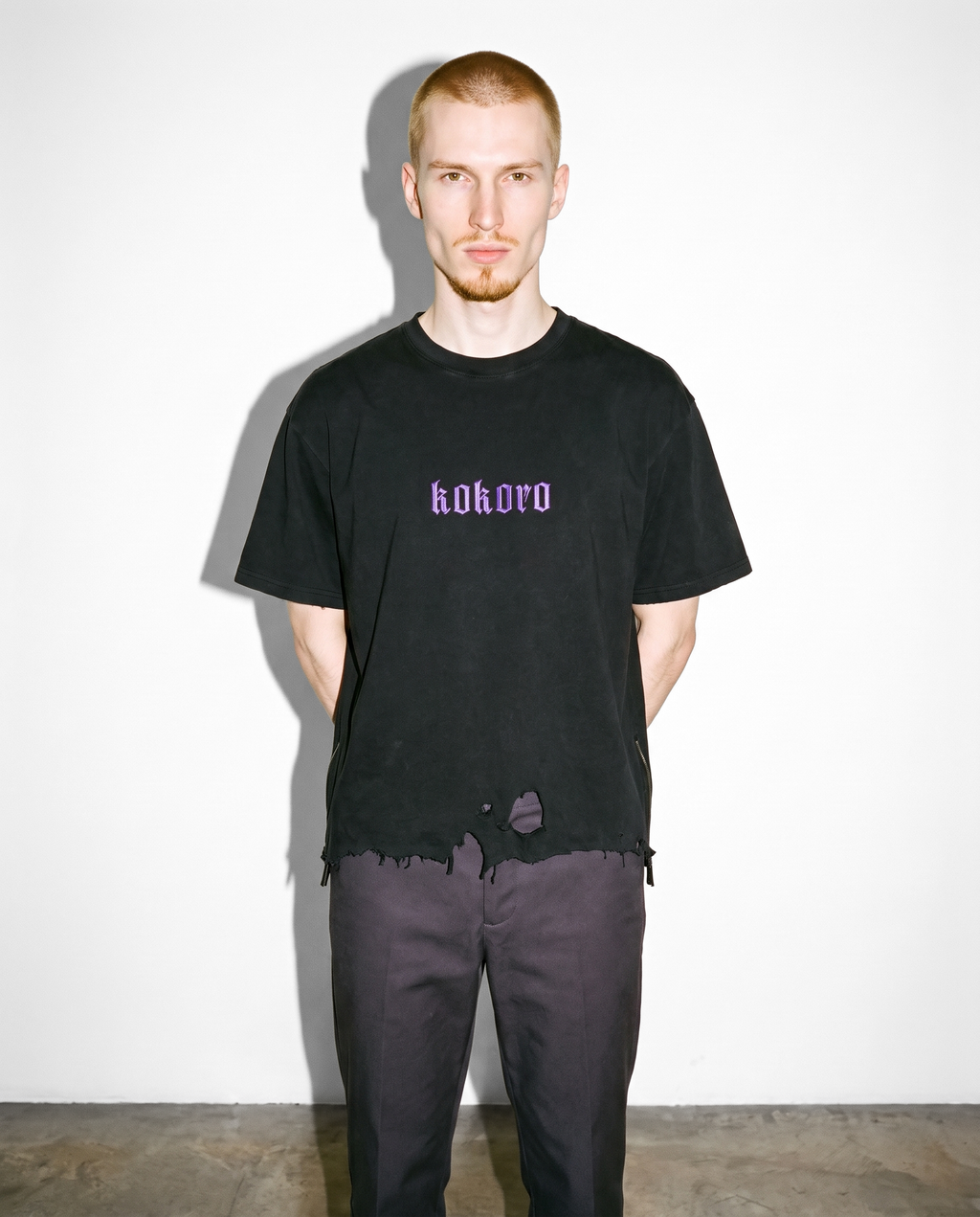 Neon Shadow Vintage Wash Boxy T-Shirt