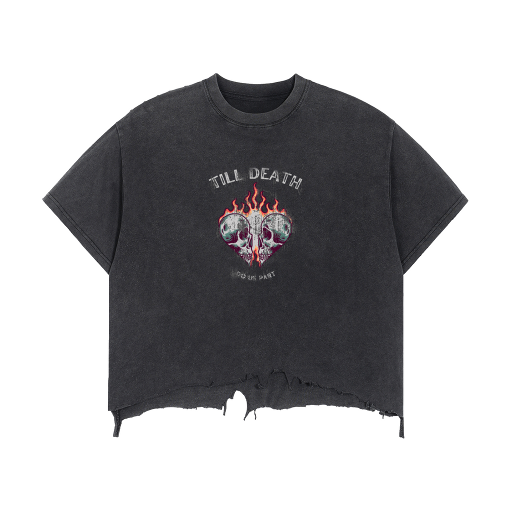 Till Death Do Us Part Vintage Wash Boxy T-Shirt