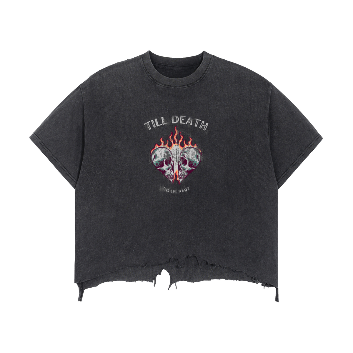 Till Death Do Us Part Vintage Wash Boxy T-Shirt